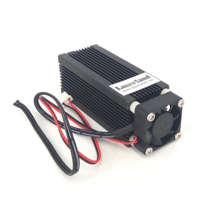 House/Housing/Heatsink for C-mount Laser Diode LD Module 33*80mm w/ Glass Lens - Image 2