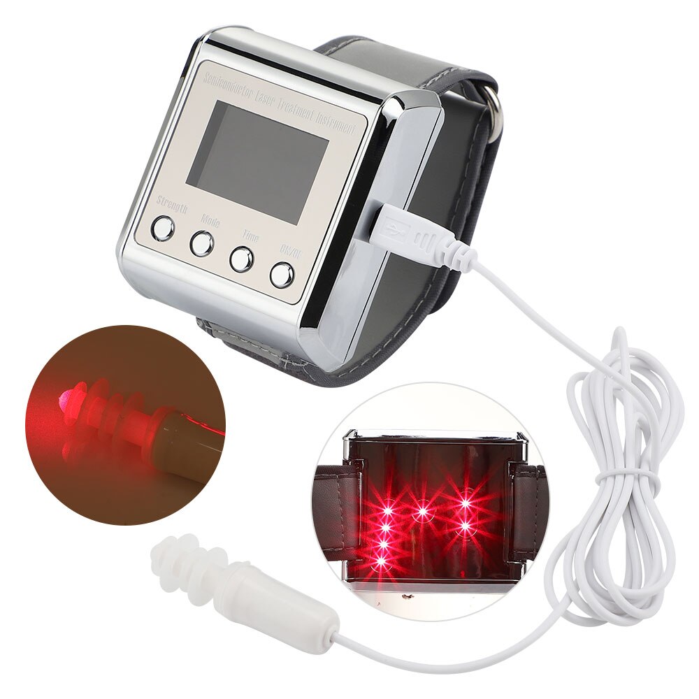 Household 650nm Laser Physiotherapy Wrist Diode LLLT for Diabetes Hypertension Treatment Diabetic Watch Laser Sinusitis Therapy - Image 3