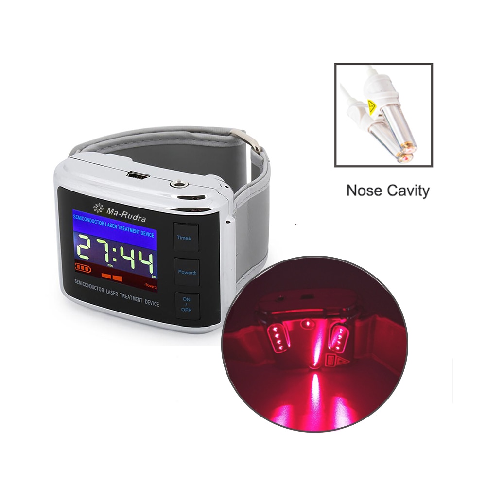 Household 650nm Laser Physiotherapy Wrist Diode LLLT for Diabetes Hypertension Treatment Diabetic Watch Laser Sinusitis Therapy - Image 4