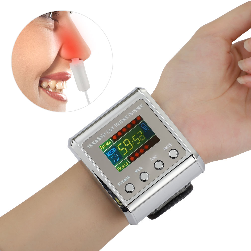 Household 650nm Laser Physiotherapy Wrist Diode LLLT for Diabetes Hypertension Treatment Diabetic Watch Laser Sinusitis Therapy - Image 3