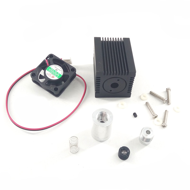 Housing/Case/Heatsink 5.6mm TO18 Laser Diode LD 405nm 450nm Blue Glass Lens Fan 3350 - Image 4