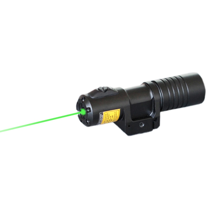 Hunting IPX8 Waterproof 520nm Green Laser Sight for Rifle Long Distance Guns Tactical Weqpons for AR15 M4 with Pressure Switch
