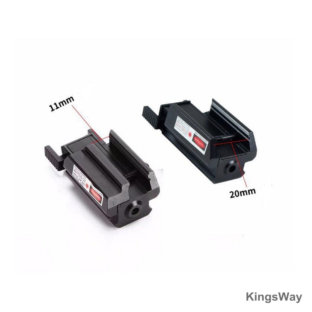Hunting Mini Compact Red Dot Laser Sight With Picatinny Mount for Pistol - Image 5