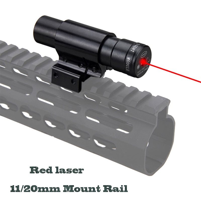 Hunting Tactical Red Dot Green Laser Scope Airsoft Rifle Mirror Hunting Adjustable 11mm/20mm Picatinny/Weaver Mountain Mount Las - Image 4