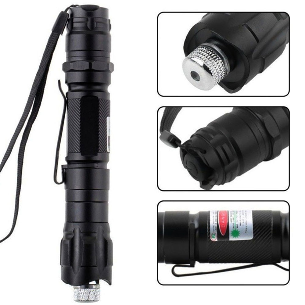 Hunting high-power green laser USB rechargeable laser sight adjustable scorch green laser 532nm 500 to 10000 meters 009 series - Image 2