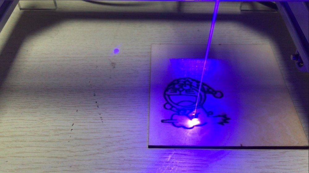 ICROATO 2500mw 450NM focusing blue purple laser module engraving,2.5w laser tube diode hx2.54 2p port protective googles - Image 5