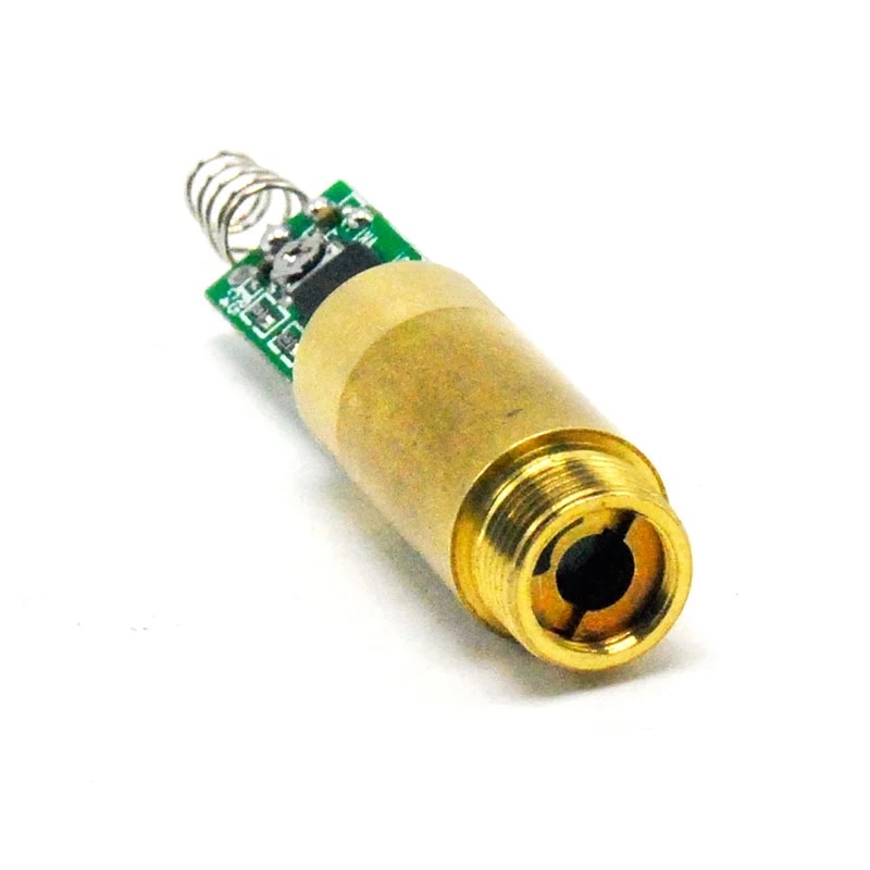 INDUSTRIAL 532nm 10mW Green Laser DOT Module Diode w Driver 3.7V - Image 2