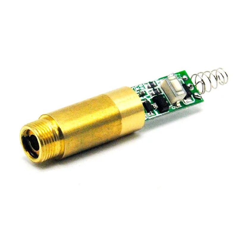 INDUSTRIAL 532nm 10mW Green Laser DOT Module Diode w Driver 3.7V - Image 3