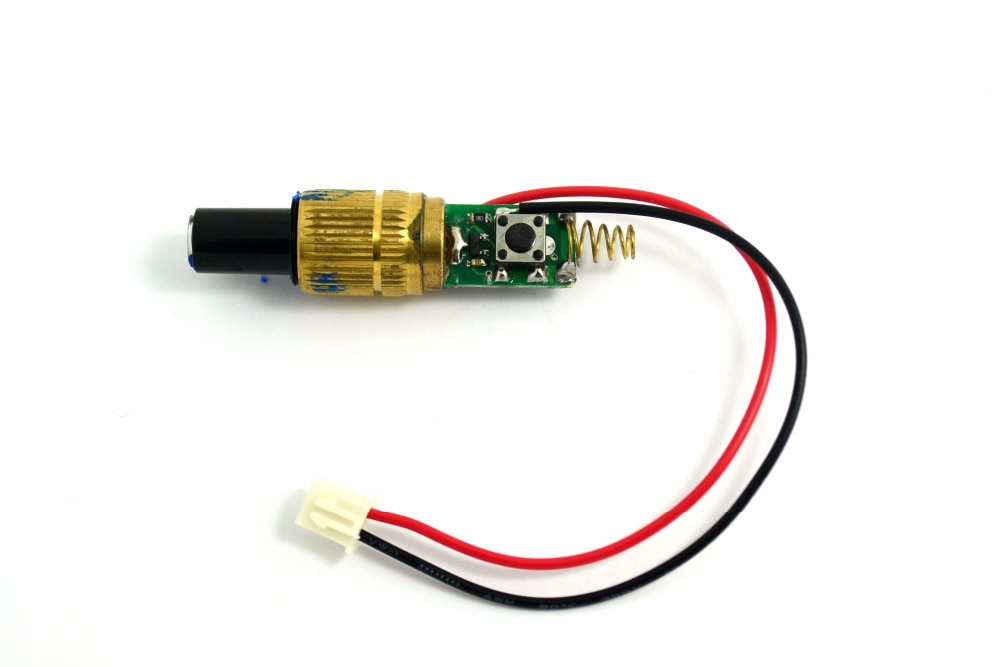 INDUSTRIAL/LAB 3VDC 532nm Green Laser 20mW Diode Module 13x48mm DIY Lab High Quality