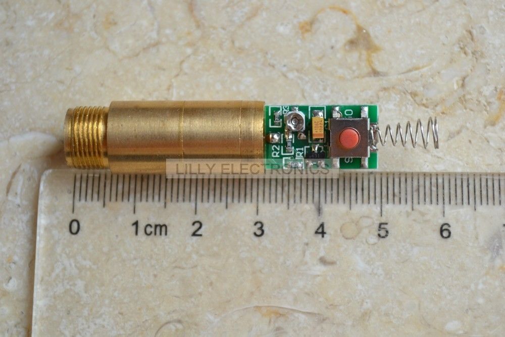 INDUSTRIAL/LAB 3VDC 532nm Green Laser 5mW Diode Module DIY High Quality Lab - Image 3