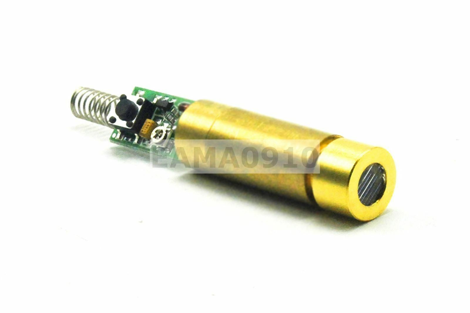 INDUSTRIAL/LAB 532nm 50mW Line Green Laser Module w/ Driver Reticle/Locator