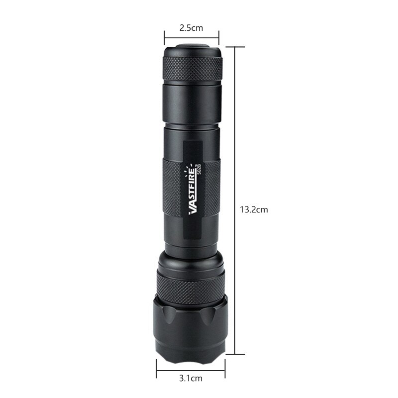 IR 850nm Night Vision Infrared Zoomable 502B Hunting Flashlight IR 940nm Illuminator Weapon Gun Light ON/OFF Mode With Gun Clip - Image 5