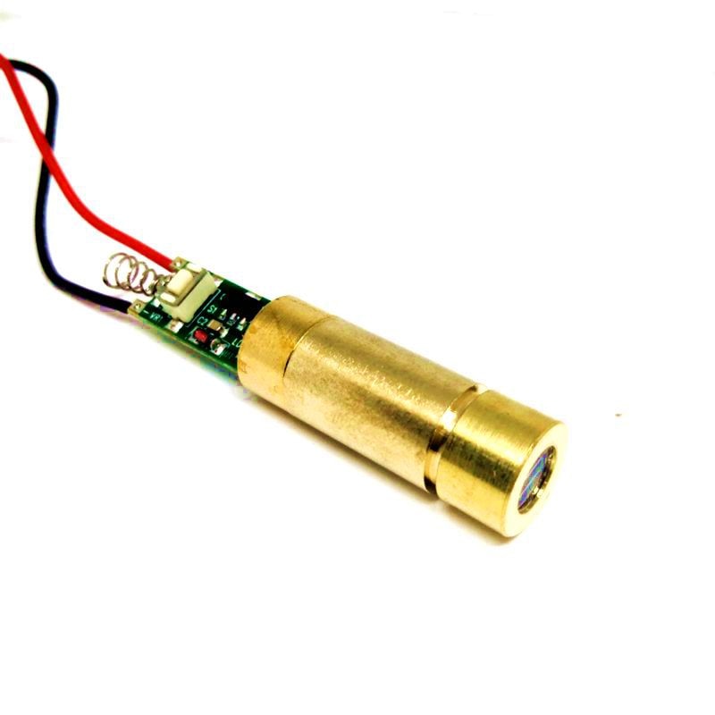 Industrial 405nm 20mW Blue Violet Laser Diode Module Dot/Line/Cross 3-3.7V with Driver & Spring - Image 3