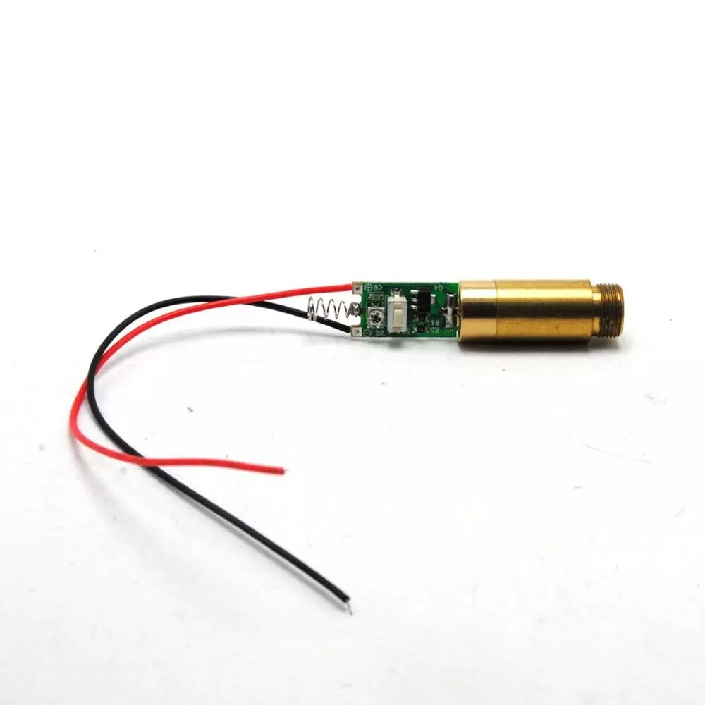 Industrial 650nm Red Dot Laser Diode Module APC Circuit 100mW DC3.7V 1235