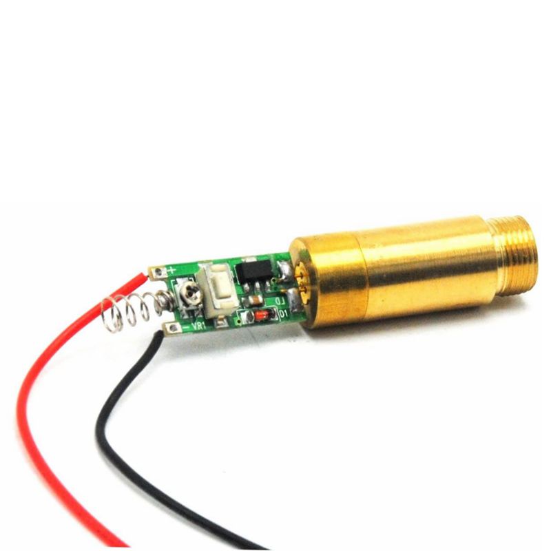 Industrial APC 405nm 100mw Purple Violet Blue Laser Diode Module 3.7V-4.2V with Driver & Spring