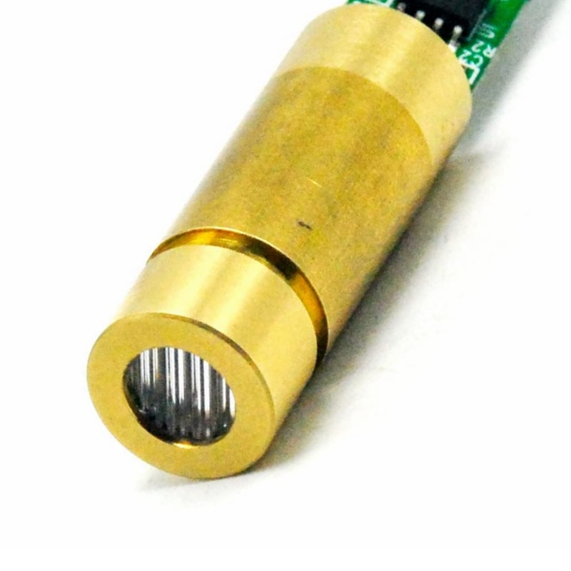 Industrial Brass 532nm 20mw Green Laser Diode Module with Driver and Spring - Image 4