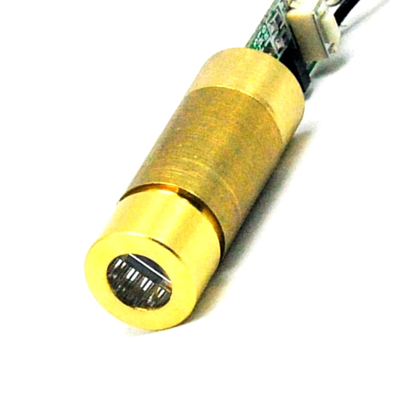 Industrial Brass 532nm 20mw Green Laser Diode Module with Driver and Spring - Image 5
