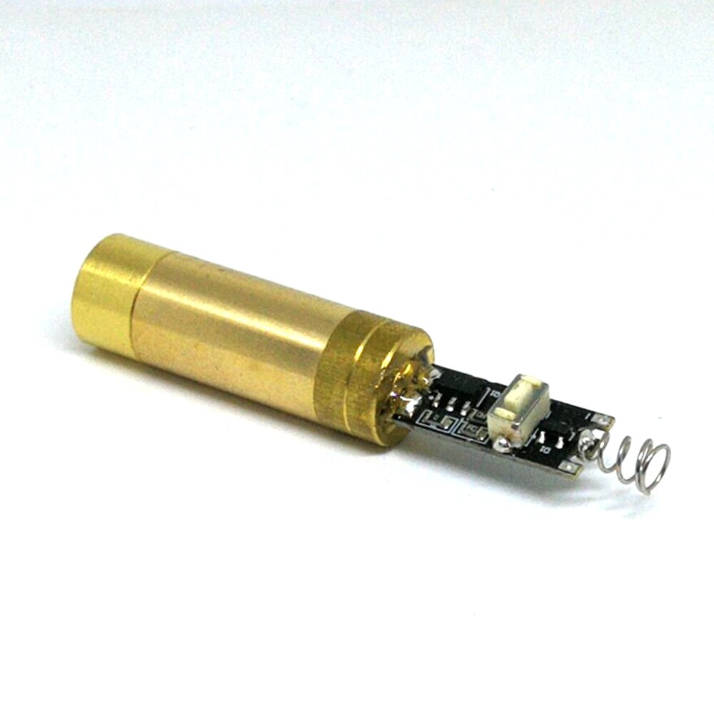Industrial Brass 5mW 532nm Green Laser Diode Module Line Beam DC3V LED Lights - Image 3