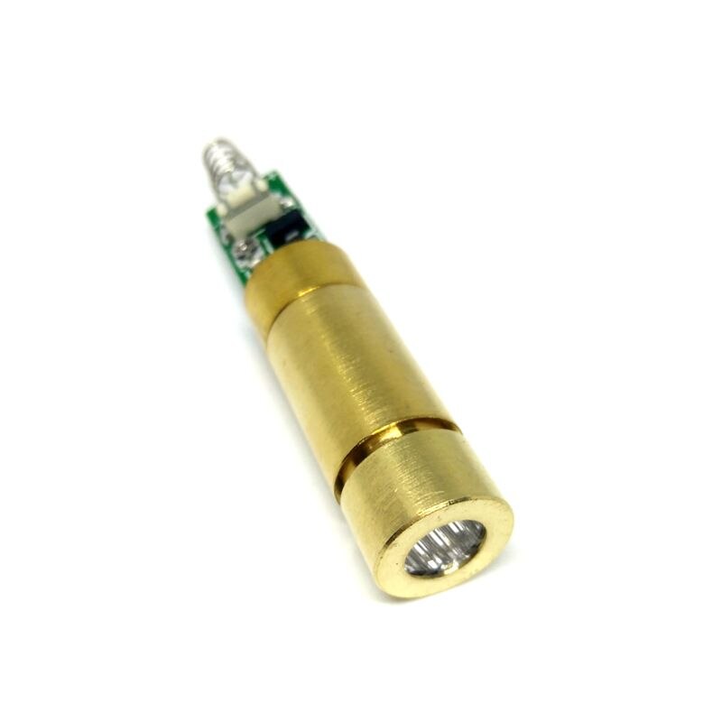 Industrial / Lab 650nm 50mw Red Laser Diode Dot Module w/Driver & Spring 3V-3.7V - Image 4