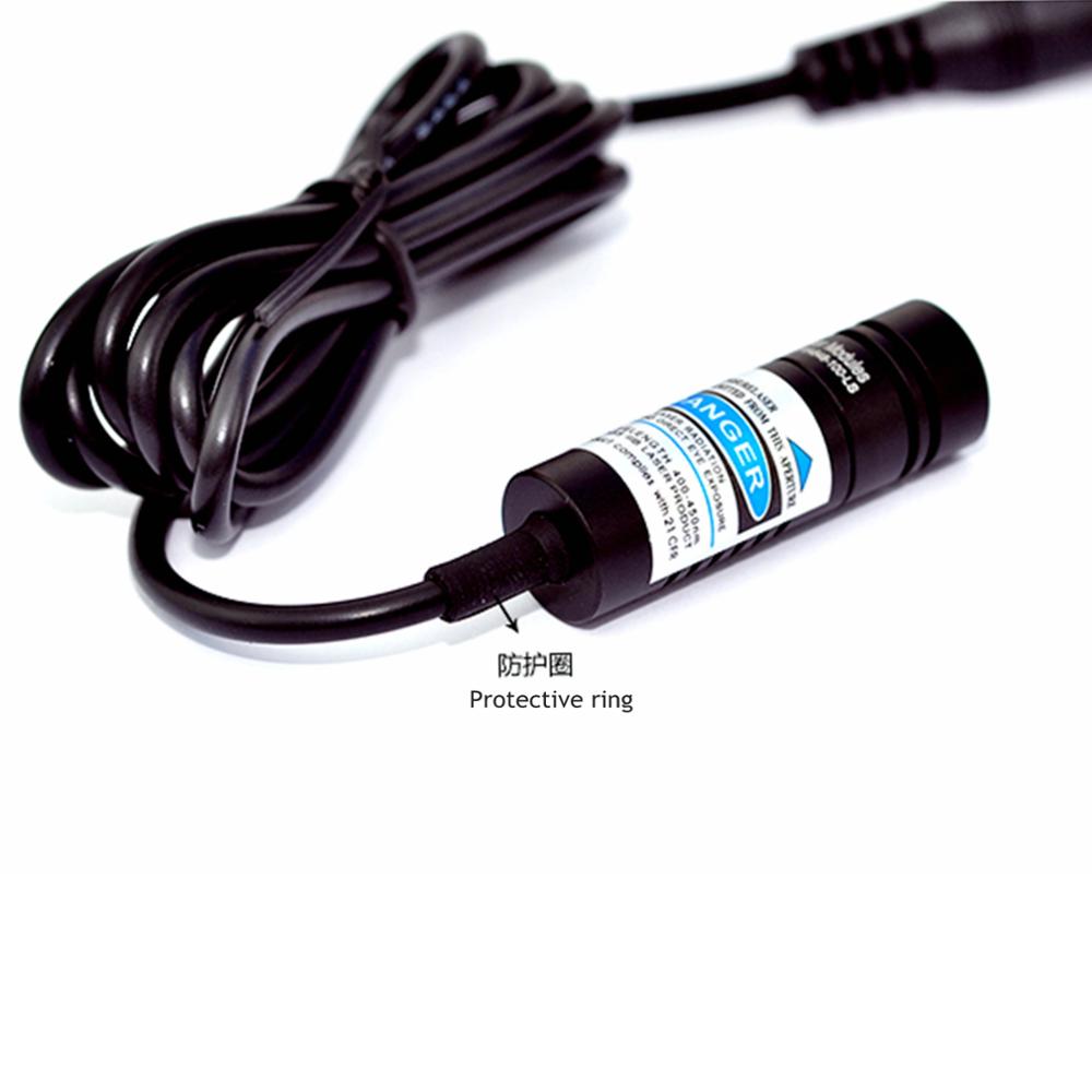 Industrial Violet Blue Laser 405nm 50mw Adjusted Diode Dot Laser Module 14.5x48mm 5V - Image 5