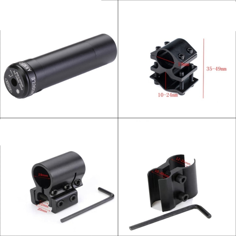 Infrared Laser Rechargeable Sight Red Dot Sight Laser Calibration Metal Sight Tail Switch Telescope Laser Glock Accessories - Image 4