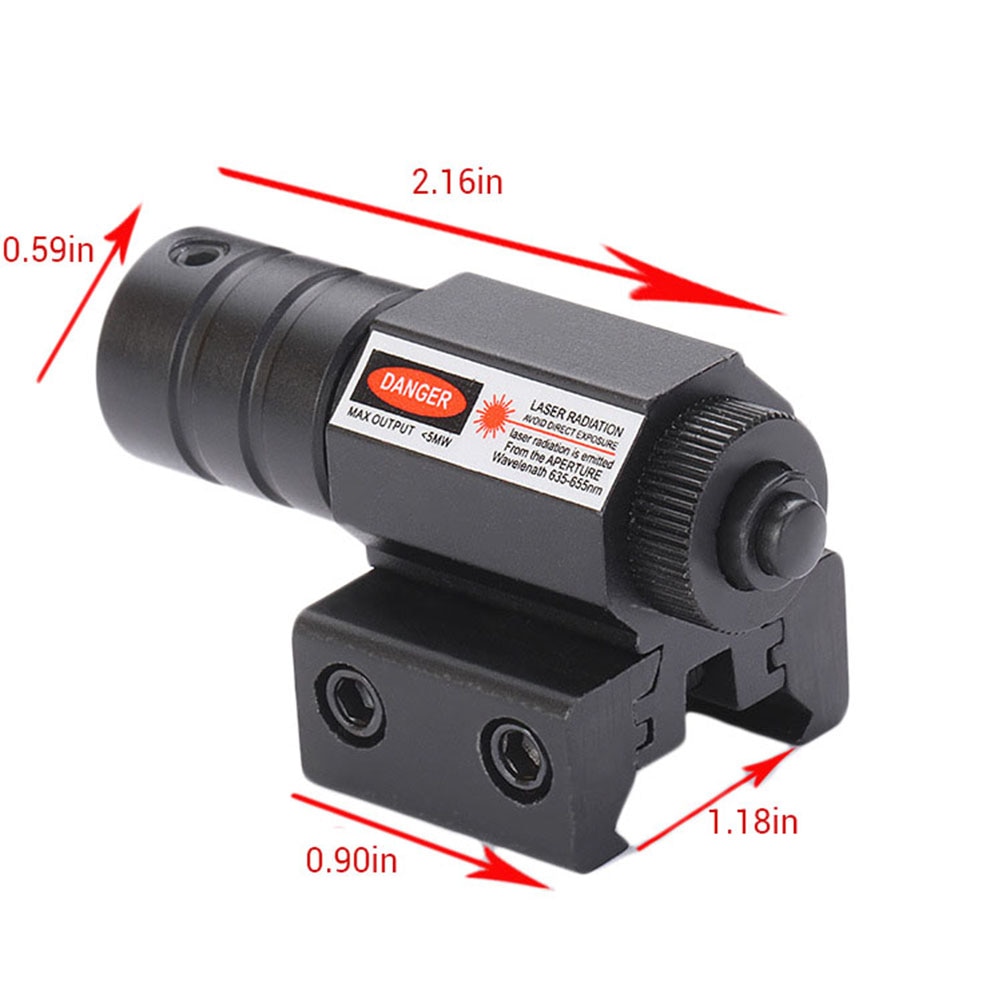 Infrared Laser Sight Adjustable Dovetail Riflescope for Hunting Rifle Gun Airsoft Tactical Sniper Red Dot Collimator Dot Sight