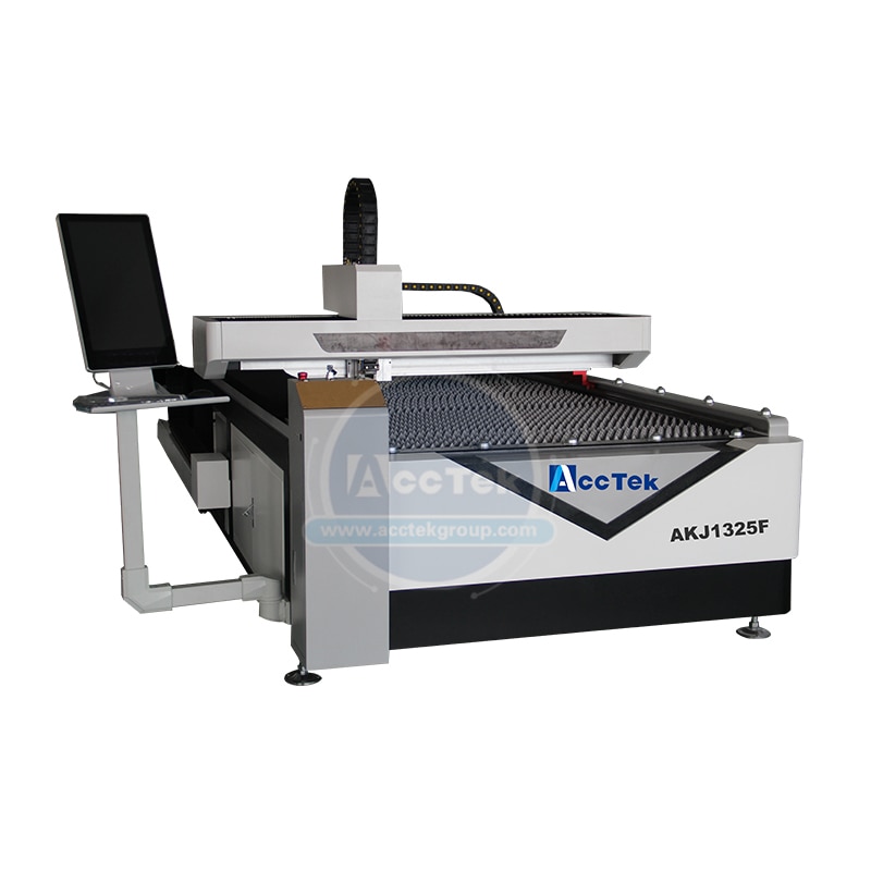 Jinan Acctek 1000w 1500w Fiber Laser Metal Cutting Machine Cnc Steel Cutter - Image 2