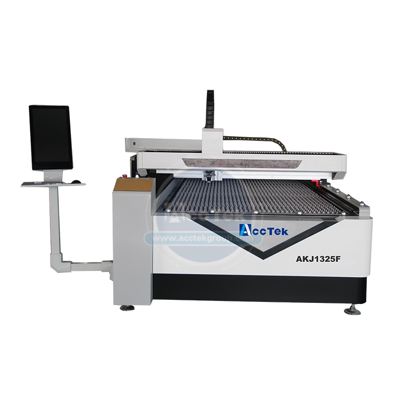 Jinan Acctek 1000w 1500w Fiber Laser Metal Cutting Machine Cnc Steel Cutter