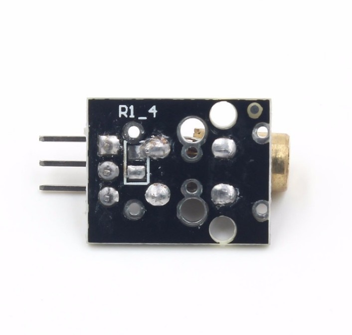 KY-008 650nm Laser sensor Module 6mm 5V 5mW Red Laser Dot Diode Copper Head Connector - Image 2
