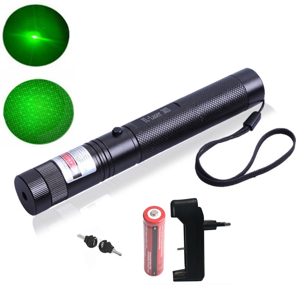 Laser 303 Green Point Laser Sight Hunting 32nm 5mw High Power Green Laser Red Violet Laser Adjustable Focus Laser Head - Image 3