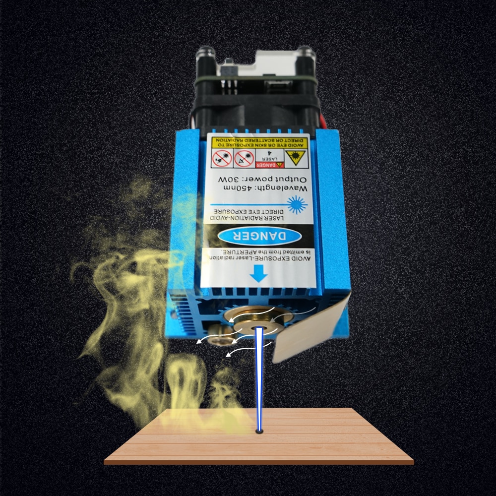 Laser CNC Laser Module 15W/30W/40w Blue Laser Tube with PWM Laser Cutter for CNC milling machine Carve and Cutting - Image 2