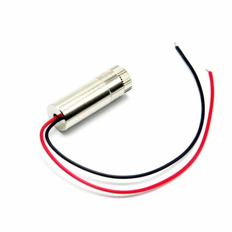 Laser Diode Module Focusable 450nm 50mW Blue Dot Shape 12X45mm w/Driver-in & 12mm Heatsink - Image 5