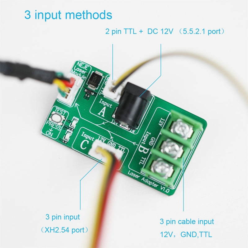 Laser Engraver Module 450nm 7.5W Output Optical Power PWM TTL CNC DIY Adjustable Engraving Module for DIY Laser Engraver Machine - Image 4