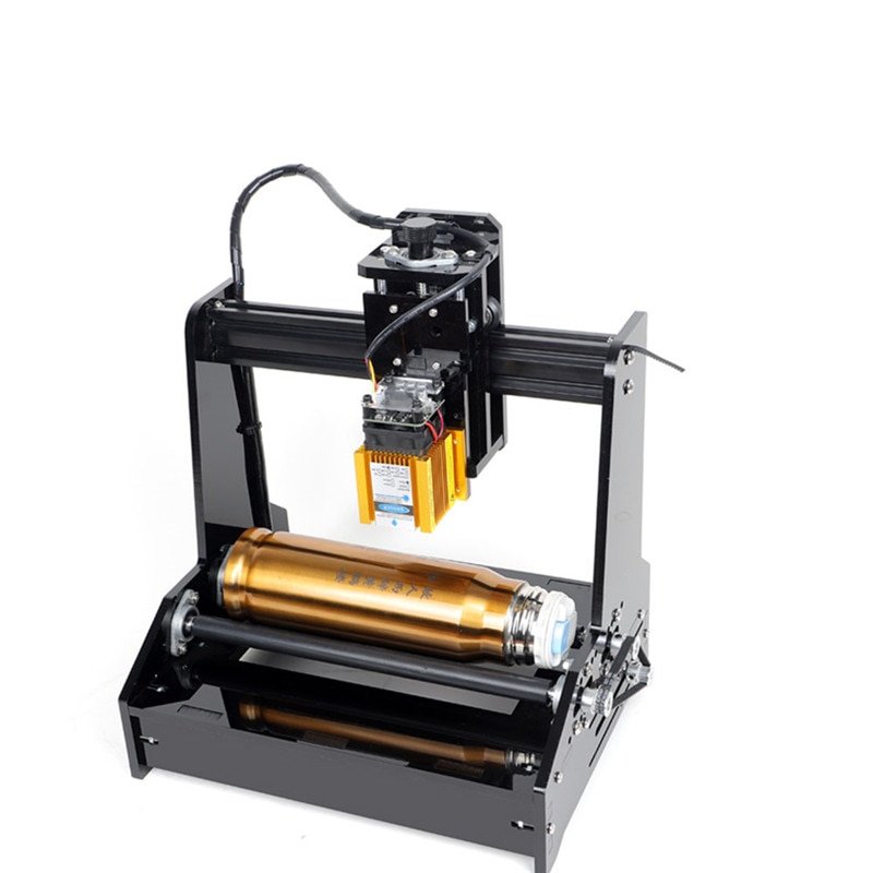 Laser Engraving Machine Cutting Plotter Engraver Stainless Steel 15W Normal Desktop Portable Universal Automatic Day Cola Small