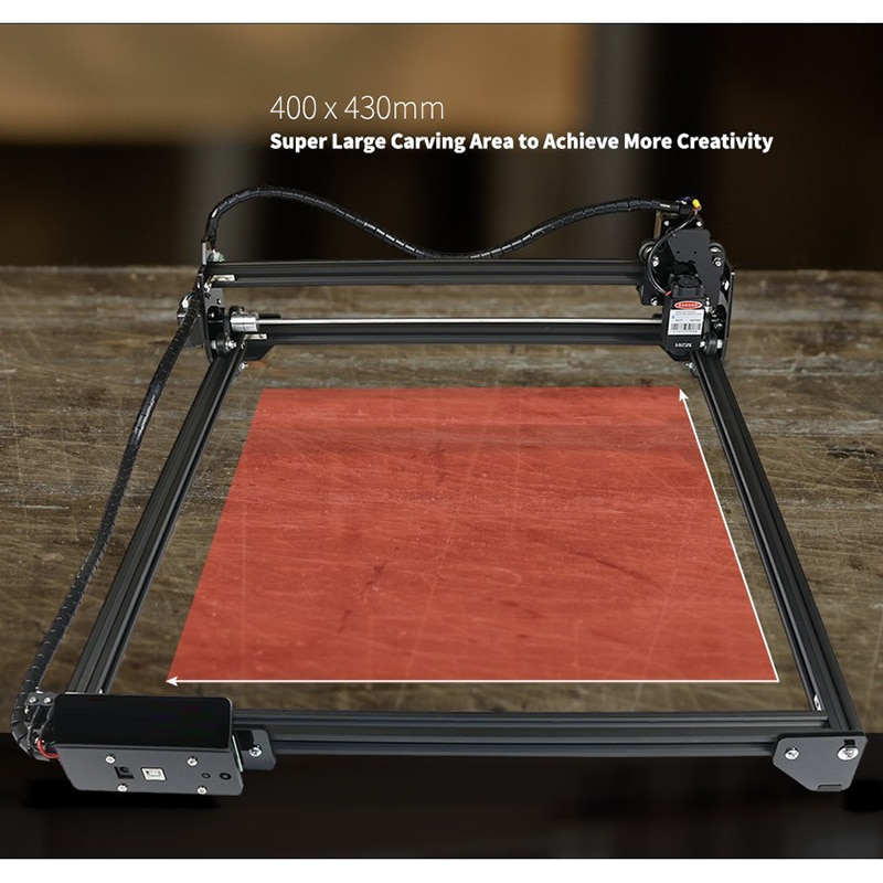 Laser Master 2 Laser Engraving Cutting Machine With 32-Bit Motherboard 7w 15w 20w Laser Printer CNC Router Laser Engraver - Image 4