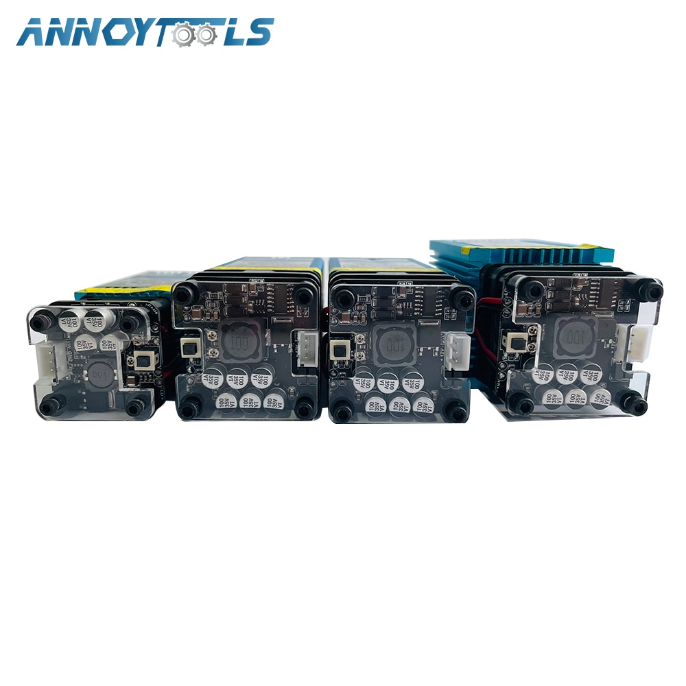 Laser Module 1.6W/4.5W/5.5W/6W 450nm Adjust/Fixed Focus Laser Engraving Cutting TTL PWM Control 33/40/60mm Laser Head 12V 5A - Image 2