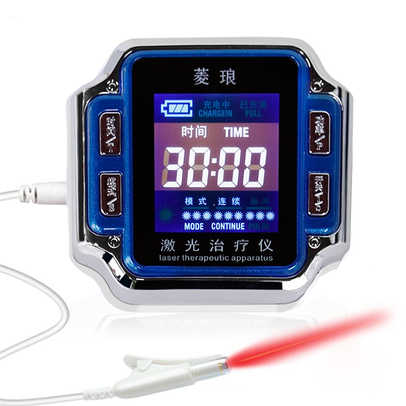 Laser Physiotherapy Diode 650nm Diabetic Wrist Watch LLLT For Rhinitis Hypertension Thrombosis Cholesterol Laser Therapy - Image 3