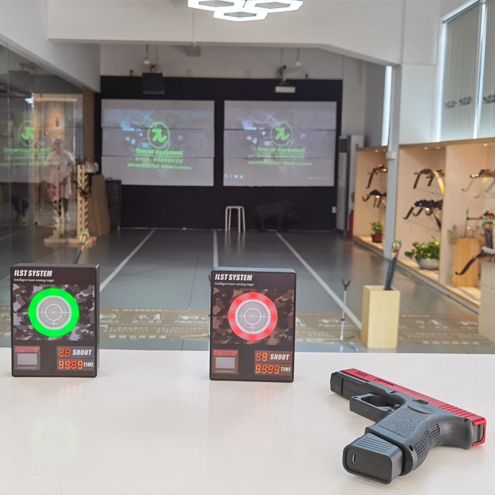Laser Shot Smart Scoring Target Laser Target, laser Shooting Target, Suitable For IPSC,IDPA,USPSA,APSC,3 Gun Shooting Training