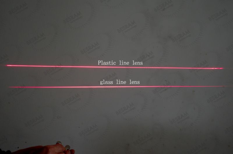 Laserland 12*39mm 5mW 650nm Red Cylinder Glass Lens Line Generator Focusable Laser Diode Module 110 degree