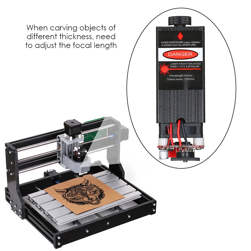 Lasers Module 500mw / 405nm 500mw/ 2500mw/5500mw Focusable for Engraving/ Lasers Engraving Machine Lasers Router For Woodworking - Image 5