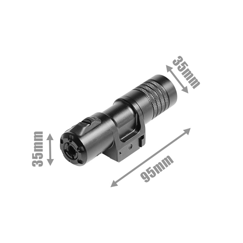 Laserspeed Green sight laser Tactical Aluminum Alloy Picatinny Rail rifle laser sight designator scope for hunting military