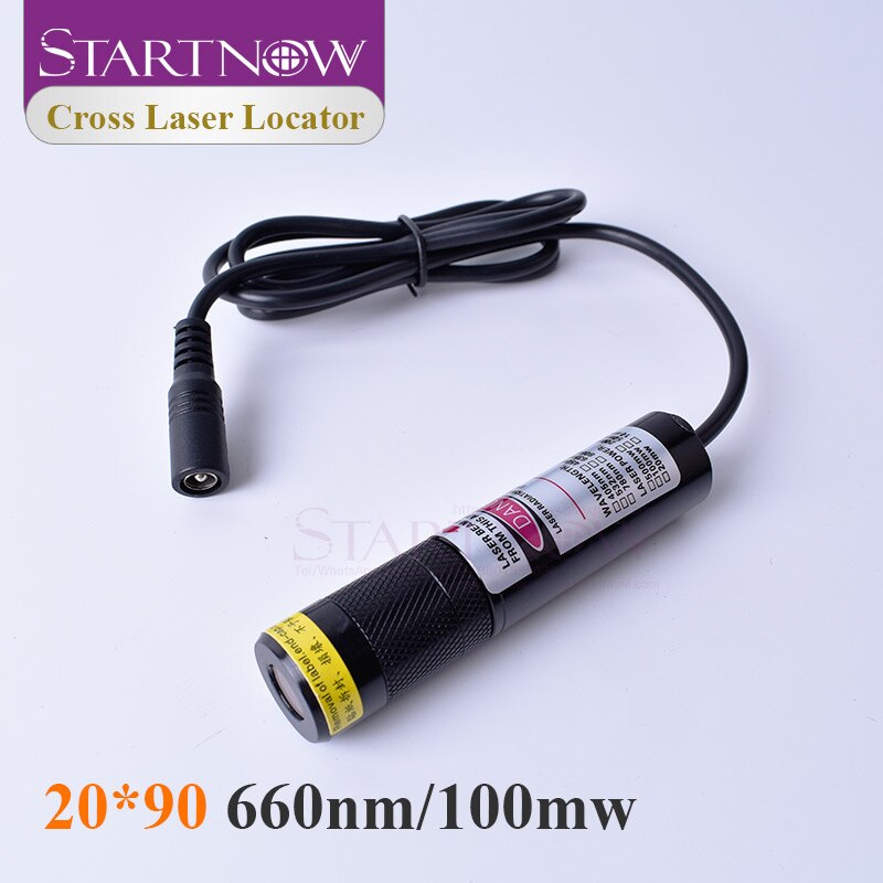 Light Red Cross Locator 660nm 100mw Laser Diode Module Focusable Beam Cross Laser Positioner For Woodworking Embroidery Machine - Image 2