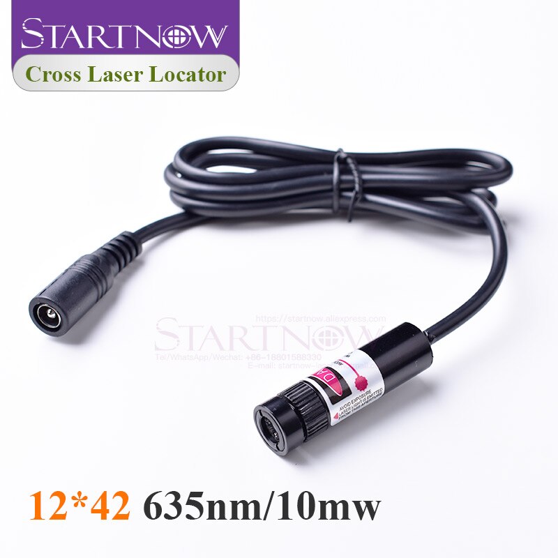 Light Red Cross Positioner 660nm 100mw Laser Diode Module Focusable Beam Cross Laser Locator For Woodworking Carving Machine - Image 2
