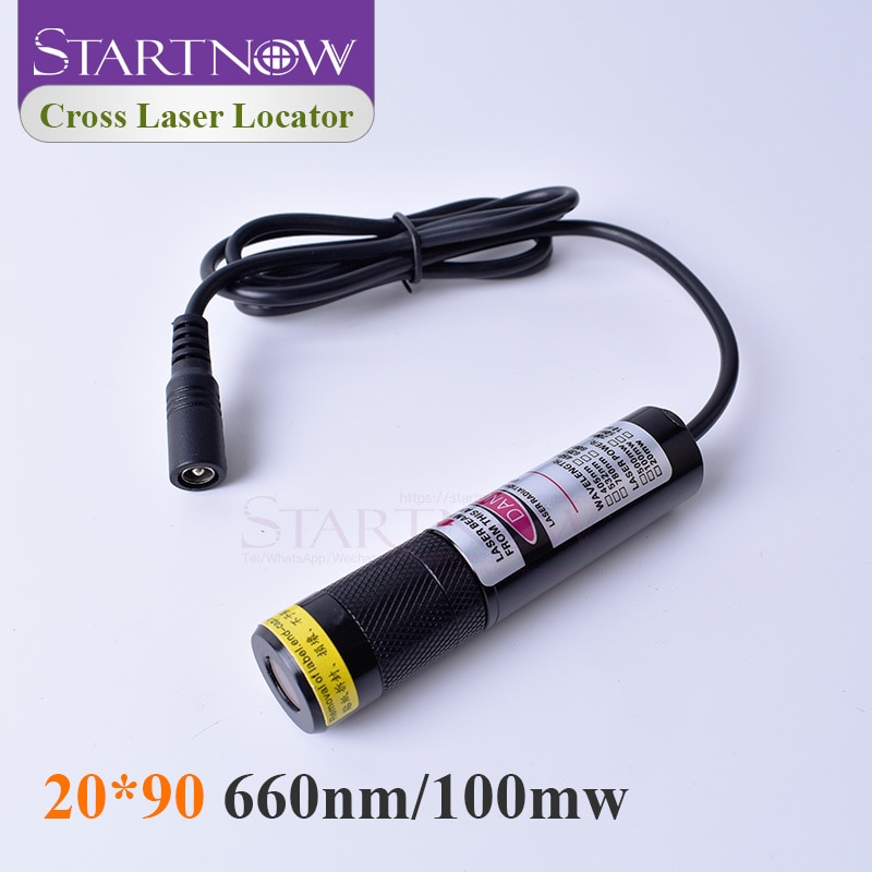 Light Red Cross Positioner 660nm 100mw Laser Diode Module Focusable Beam Cross Laser Locator For Woodworking Carving Machine - Image 3