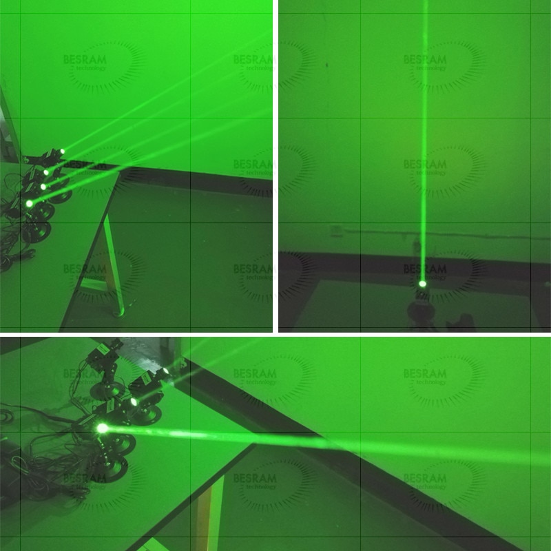 Long Time Continuous Working Escape Room Fat Beam Green Laser Diode Module Stage Lighting Effects 3VDC Fan Mount - Image 2