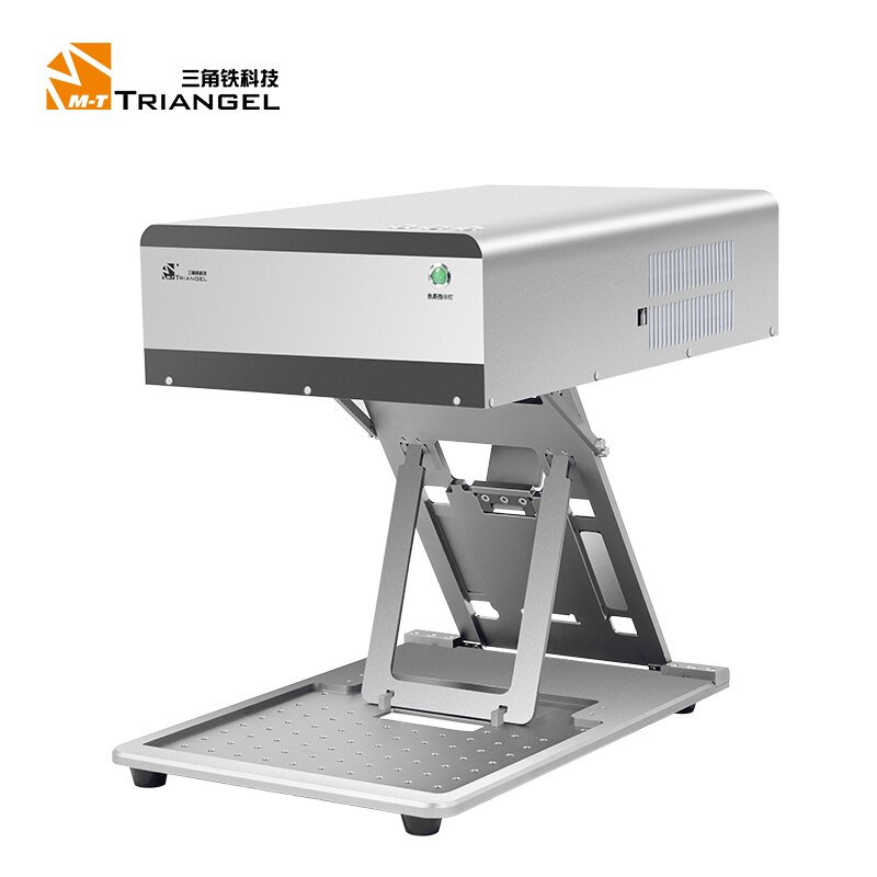 M-Triangel Z one Foldable Auto Focus 20W Fiber Laser Marking Back Glass Separating Back cover Remover machine - Image 3