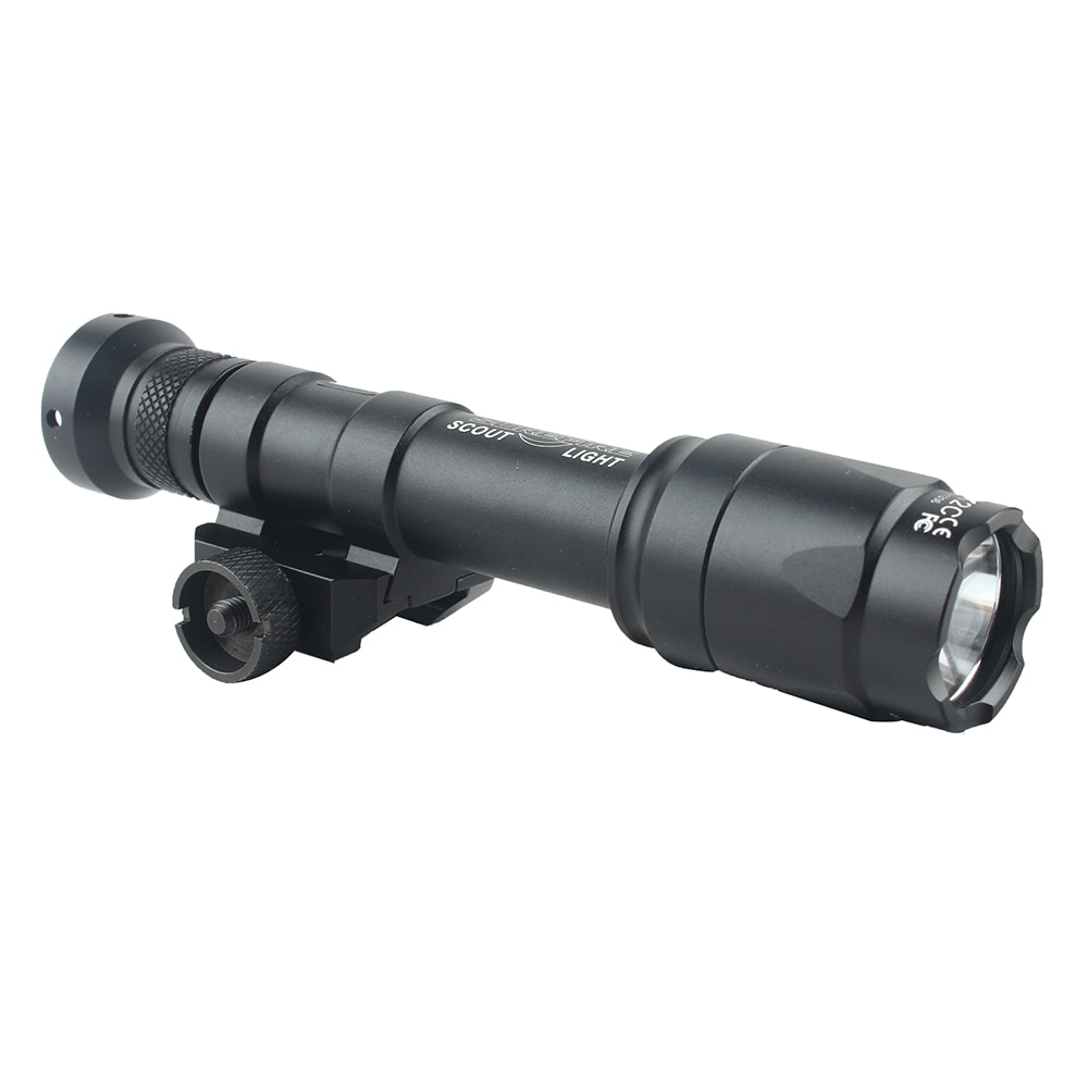 M600 M600B Scout Light Tactical Mini LED Flashlight 20mm Picatinny Hunting Keymod Rail Mount Weapon Light for Outdoor Sports