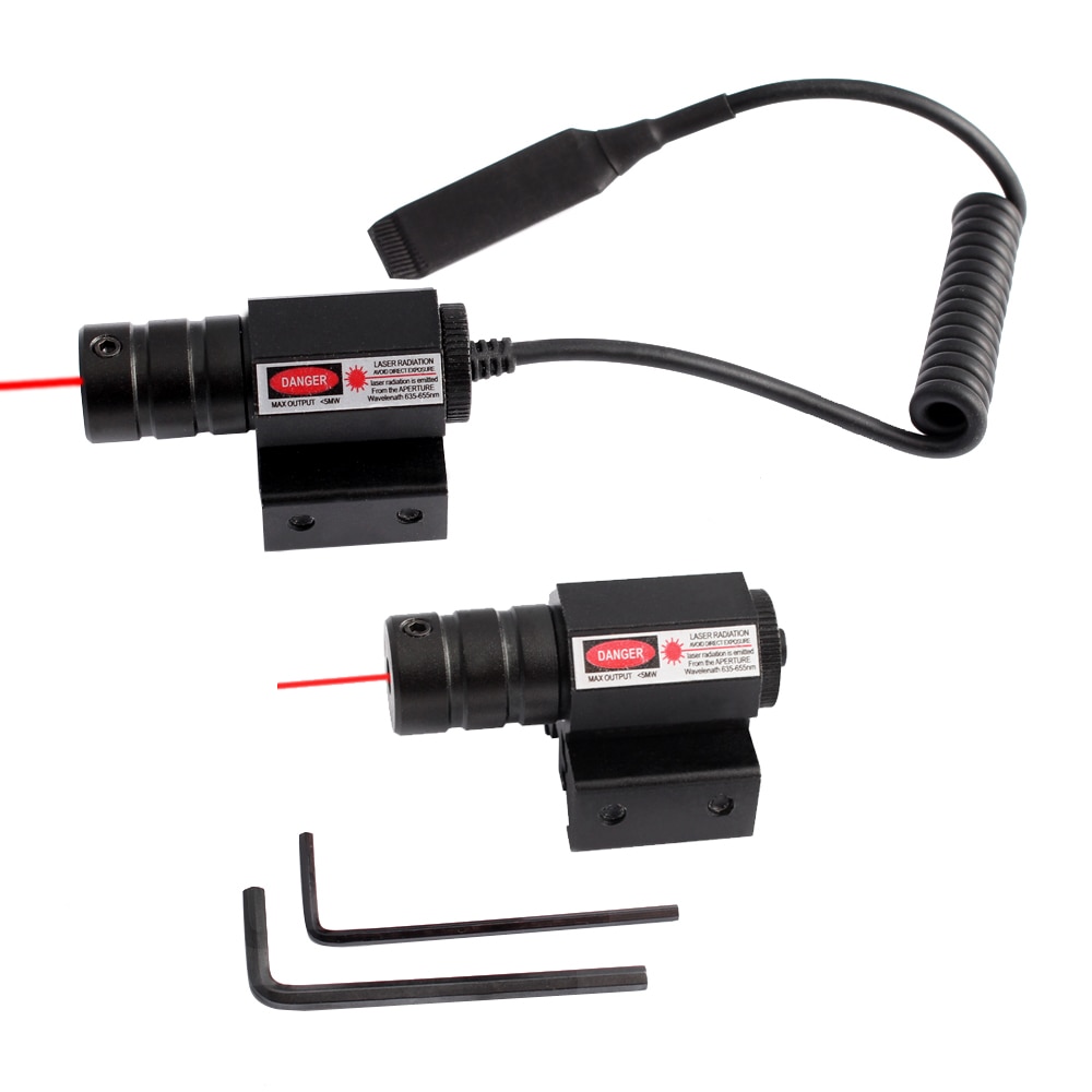 MAGORUI Red Dot Laser Sight for Picatinny and Rifle with 635-655nm Adjustable 11mm/20mm Picatinny/Weaver Mount Tactical Hunting - Image 3