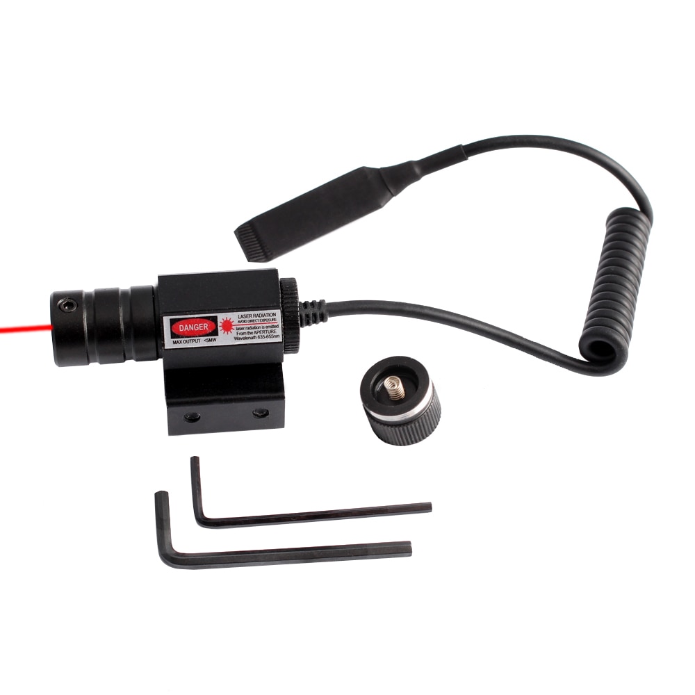 MAGORUI Red Dot Laser Sight for Picatinny and Rifle with 635-655nm Adjustable 11mm/20mm Picatinny/Weaver Mount Tactical Hunting - Image 4