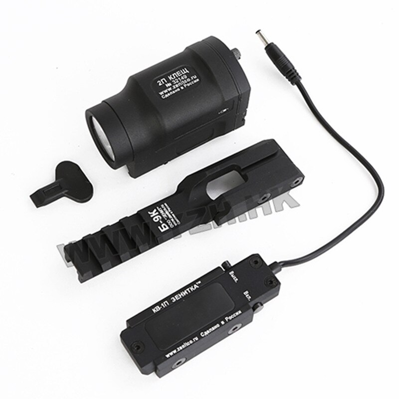 MF AK Zen Style K2 Flashlight with Remote Switch ( BK / DE )NO.32149 - Image 2